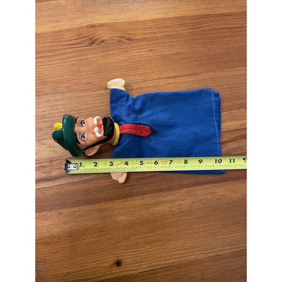 Puppets Vintage Rubber Head Fairy Tale Lot of 5 Little Red Riding Hood - Picture 4 of 13